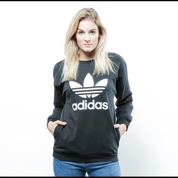 Adidas Originals Trefoil Sweat bp9494, B2,48 - Picture 3 of 5